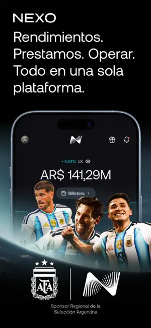 Nexo: Buy Bitcoin & Crypto iPhone screenshot 1