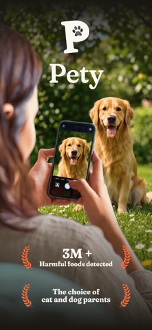 Pety: Pet Care & Scanner iPhone screenshot
