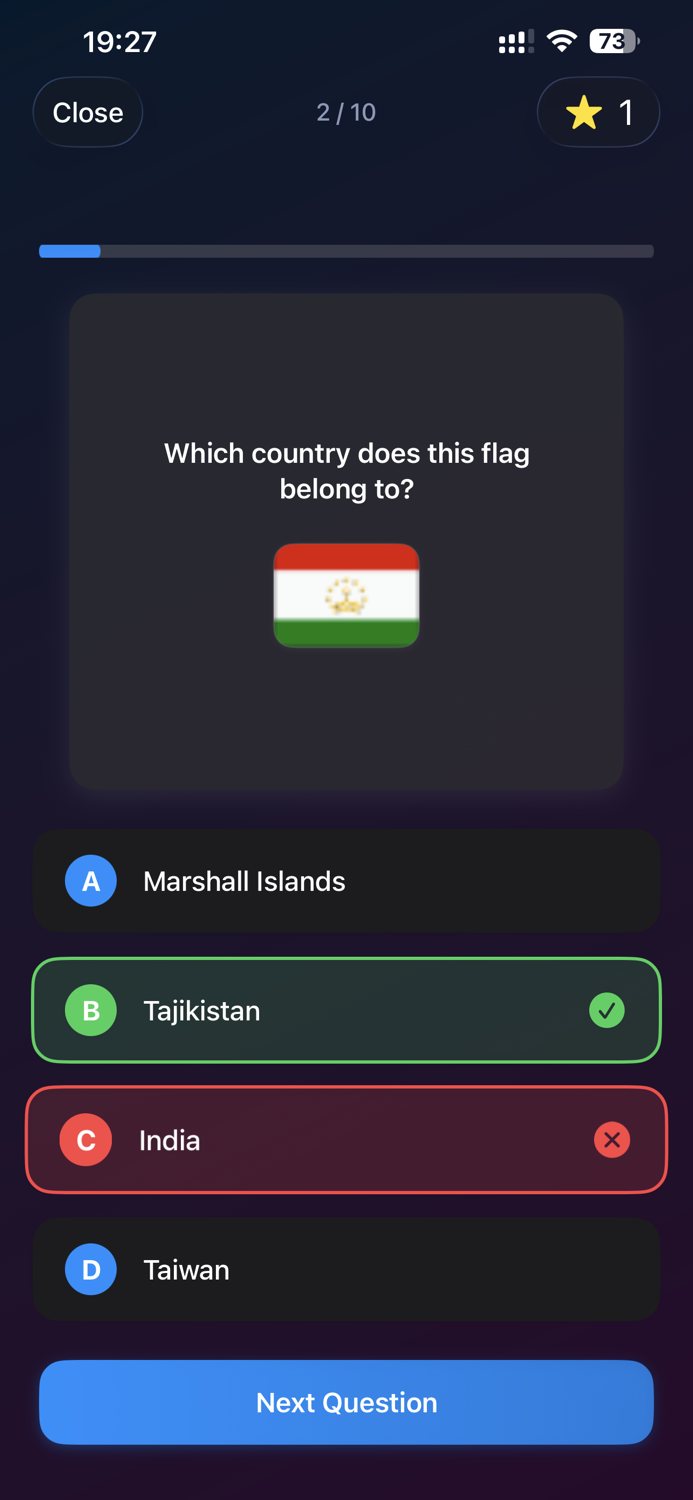Guess The Flag - Quiz  Trivia