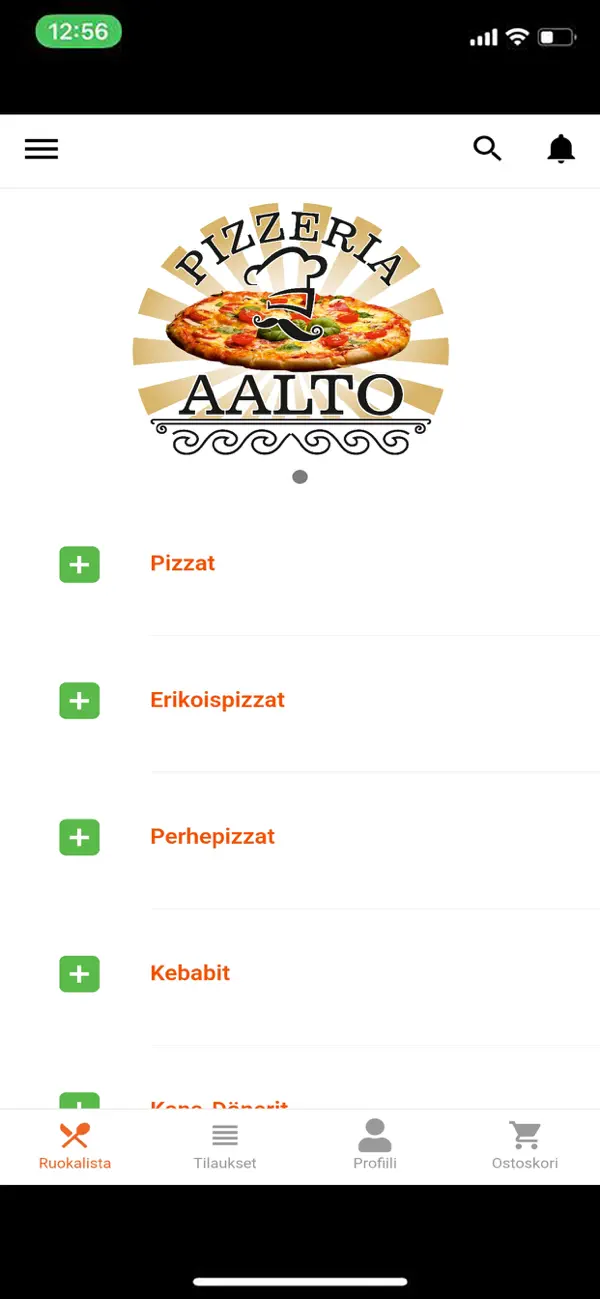 Screenshot #1 pour Pizzeria Aalto