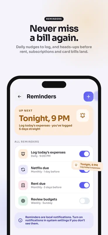 Lunor Expense & Budget Tracker screenshot 7 of 10