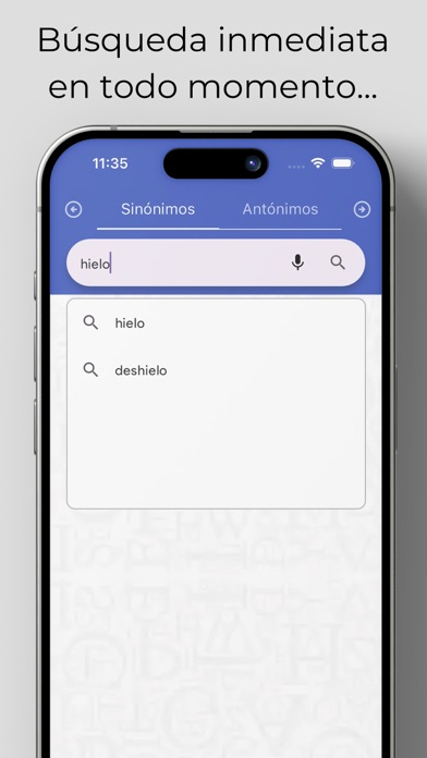 Sinónimos y Antónimos Offline Screenshot