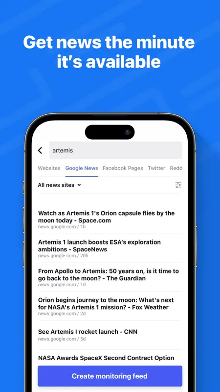 Inoreader: News & RSS reader screenshot 2 of 9