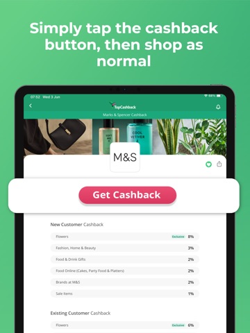 TopCashback: Cashback Deals iPad screenshot 3