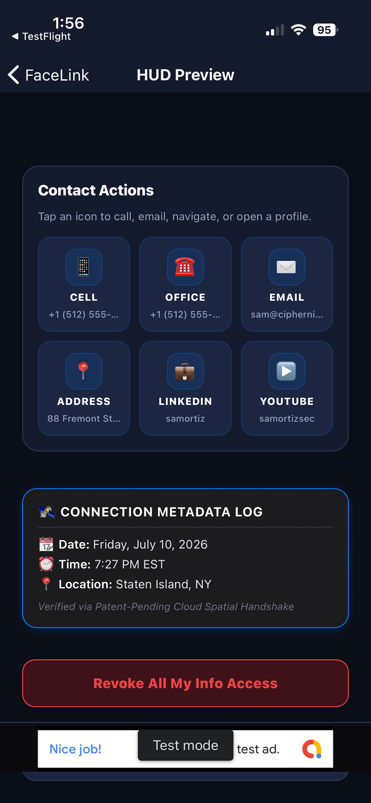 Screenshot 5 of FaceLink Companion