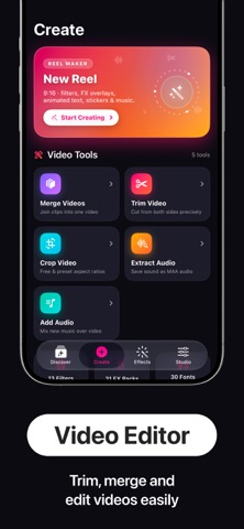 Reelsapp - reel & video editor Screenshot 4 of 6