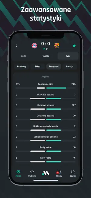 Meczyki: Wyniki na żywo, newsy iPhone screenshot 6