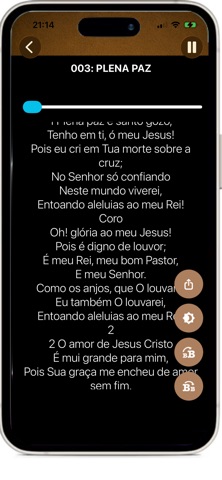 Harpa Cristã e Corinhos iPhone screenshot