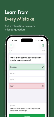 ISA Arborist Practice Exam screenshot