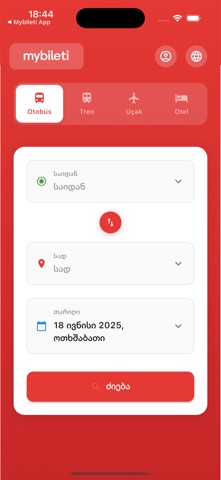 Mybileti screenshot
