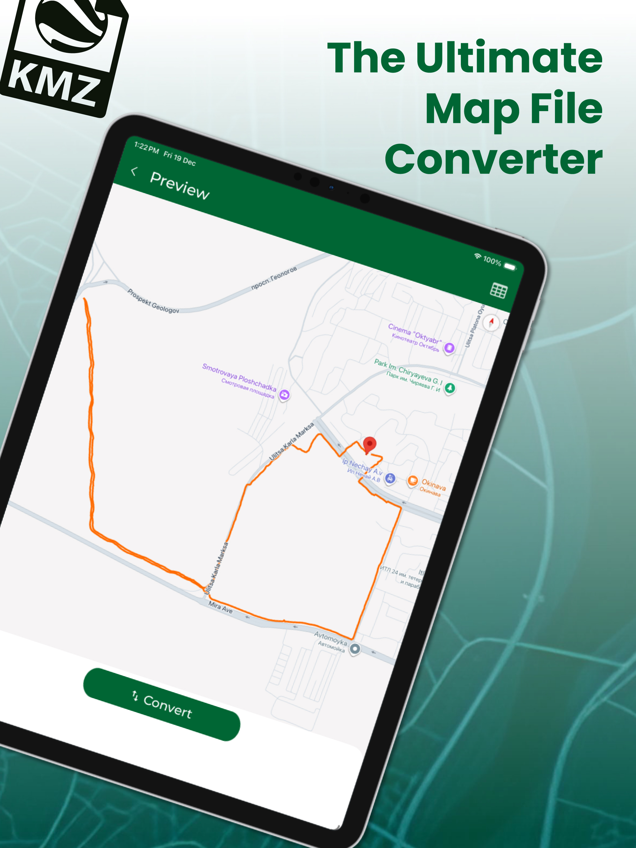 KML Viewer and Converter