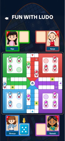 Ashta Chamma: Ludo & Snakes iPhone screenshot