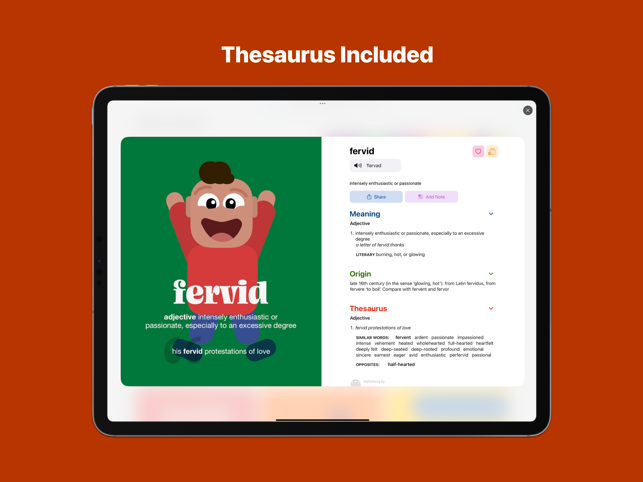 LookUp: English Dictionary Screenshot