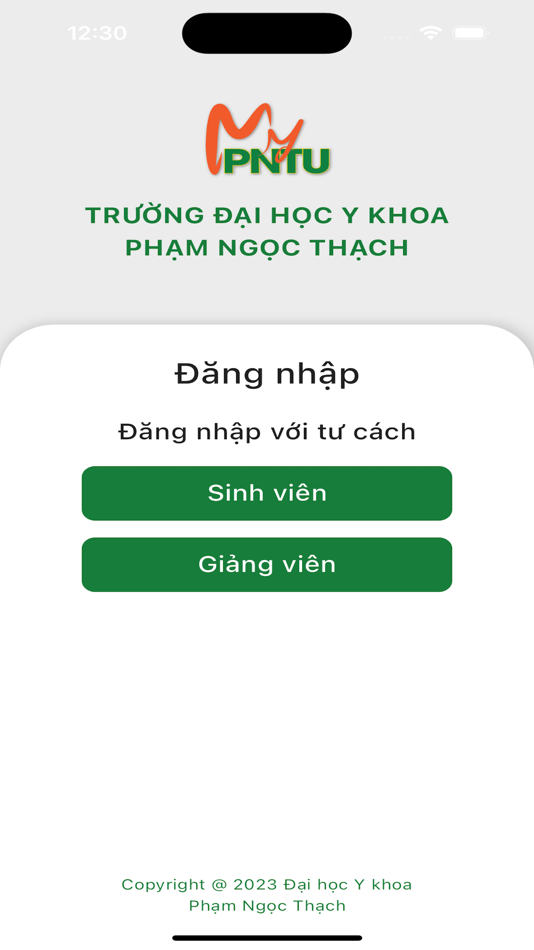 #9. My PNTU (iOS) 由: PHAM NGOC THACH UNIVERSITY OF MEDICINE