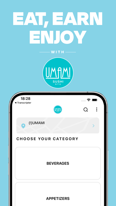 Screenshot 1 of Umami Sushi STX App