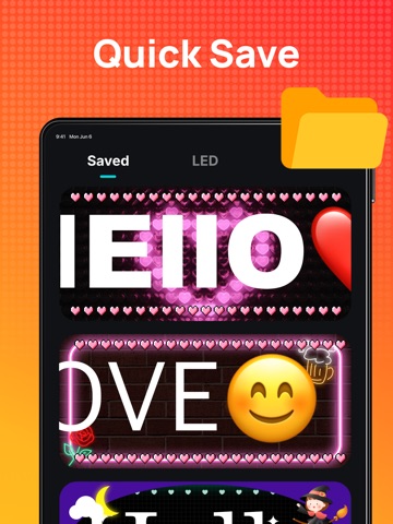 GK LED Banner - LED Scroller iPad screenshot