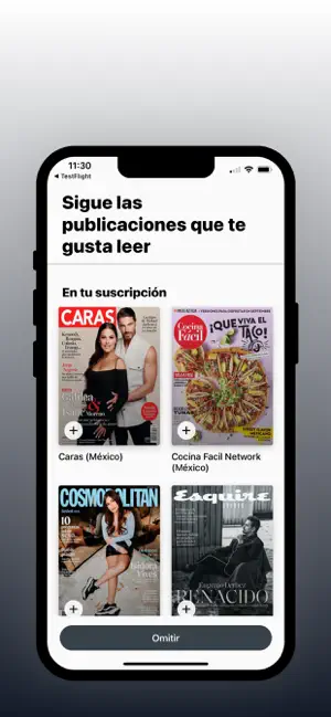 Editorial Televisa iPhone screenshot 2
