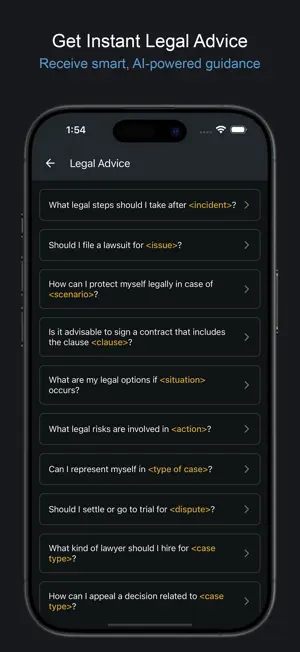 AI Lawyer: Legal Assistant screenshot 3