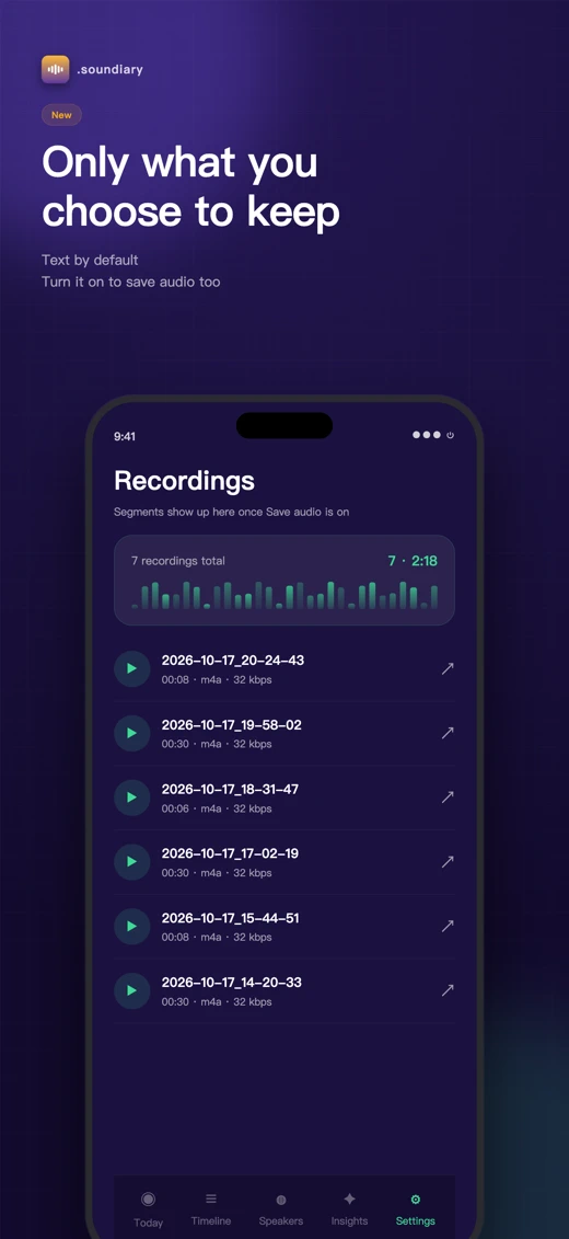Soundiary screenshot 2