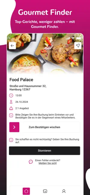 Gourmet-Finder screenshot 1