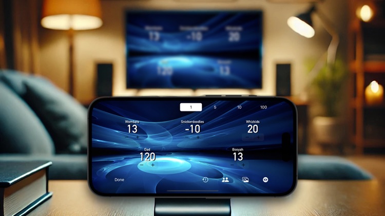 Living Room Scoreboard