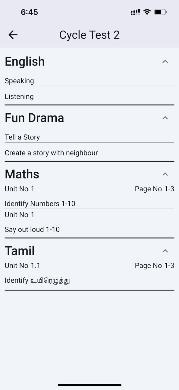 iPhone screenshot
