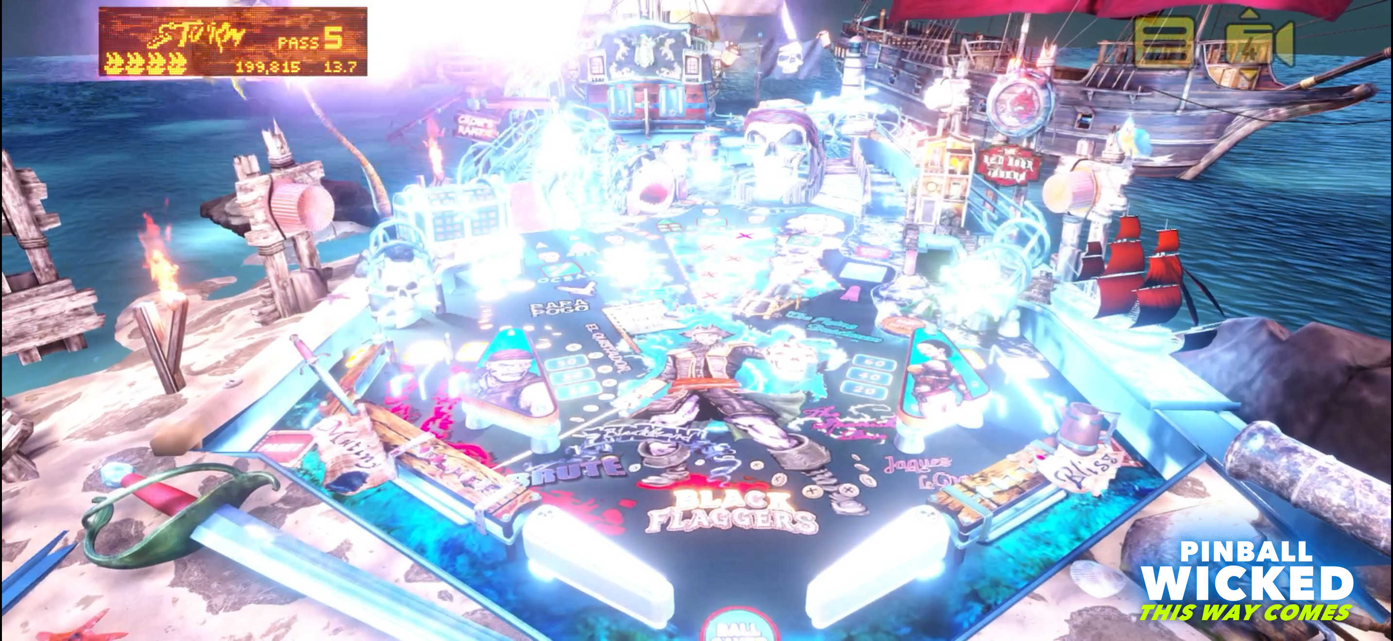 Pinball Wicked: Black Flaggers