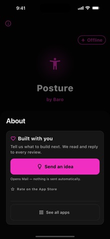 Posture · Baro Screenshot 8 of 8