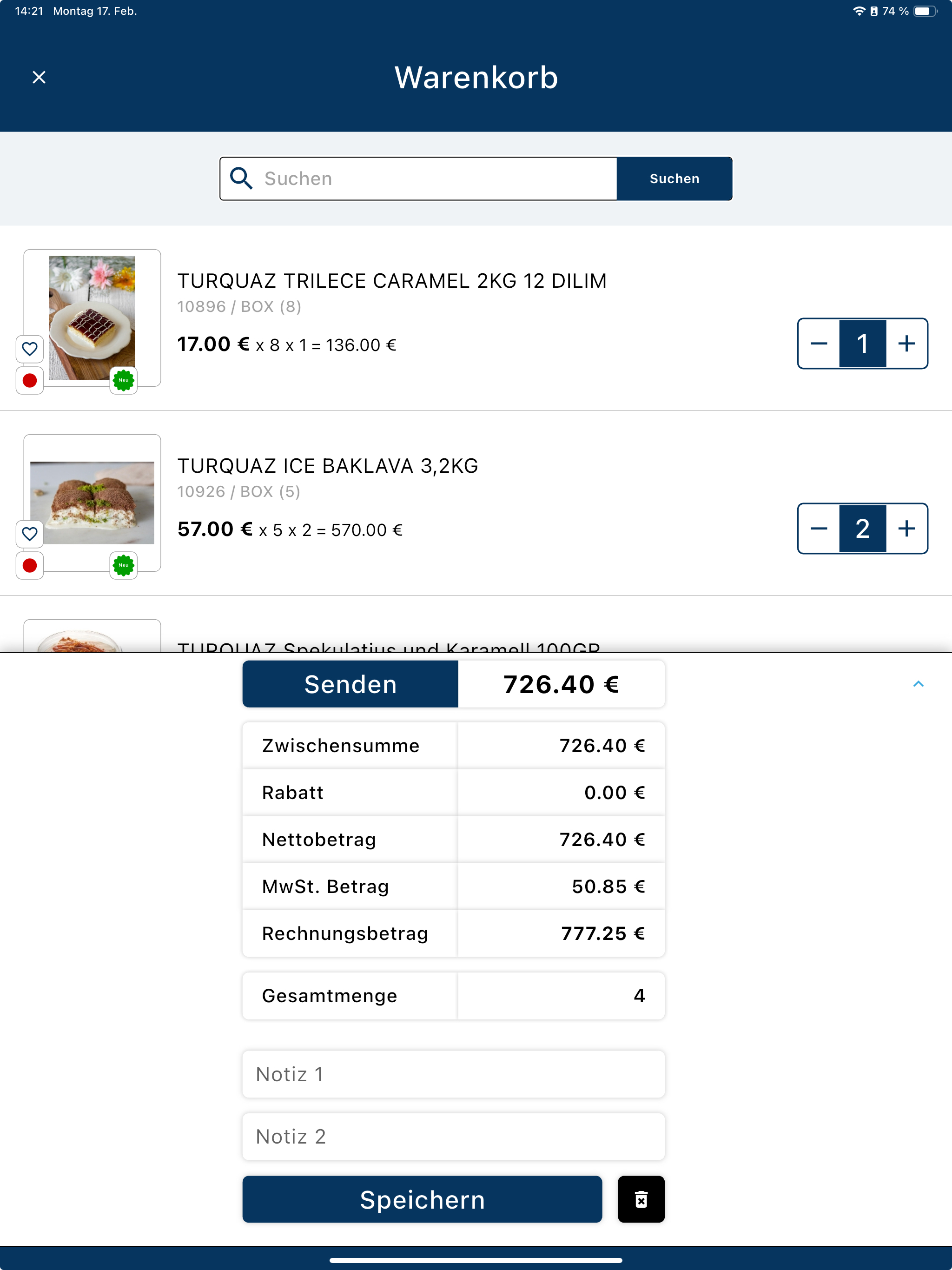 ECC Food Shop screenshot 10
