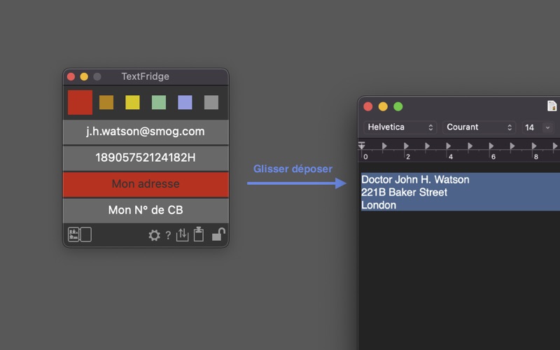 Screenshot #1 pour TextFridge