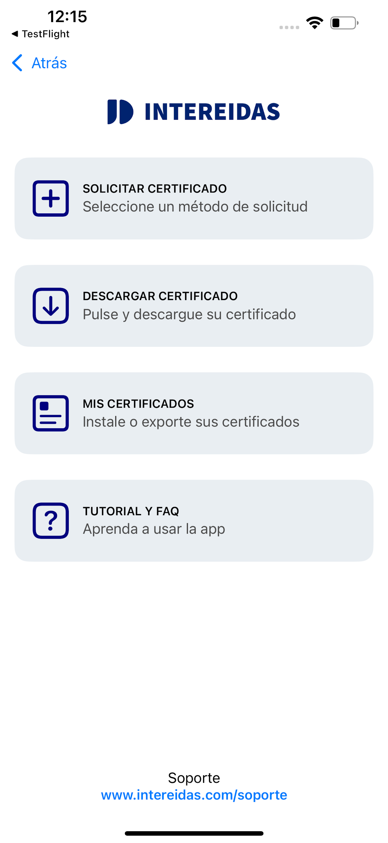 Apoderamiento APUD ACTA móvil
