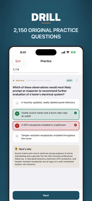 NHIE Exam Prep: Home Inspector screenshot 2