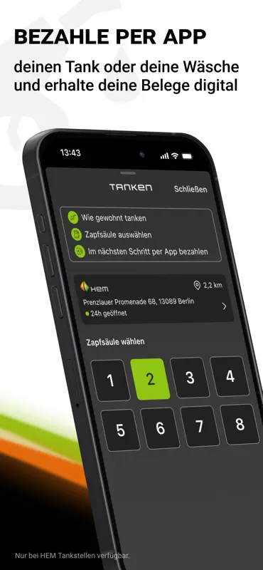 HEM - Spritpreise und Coupons screenshot 4 of 6
