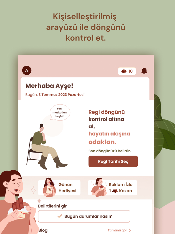 Elika Kadın Regl Takvimi