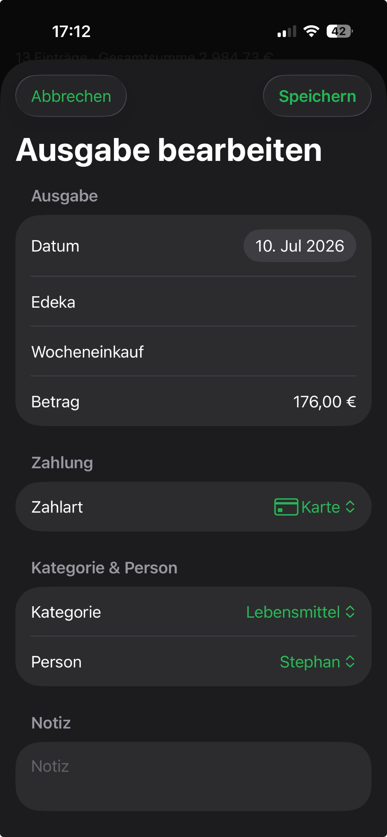 Huusbook screenshot 5