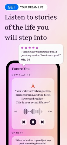 Future You: Manifest Anything iPhone screenshot