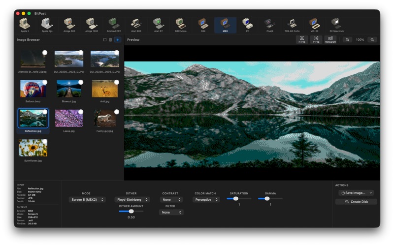 BitPast screenshot