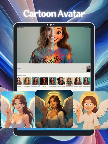 Reelora: Photo Editor & Beauty iPad screenshot