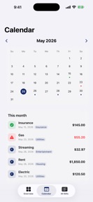 BillDue Payment Reminder screenshot
