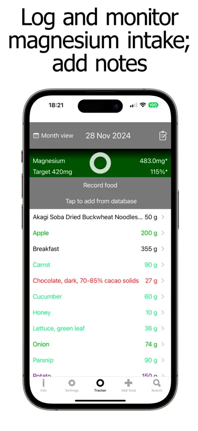 Magnesium Counter and Tracker screenshot 4