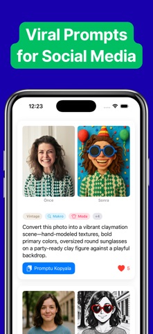 AI Photo Prompts & Filters screenshot