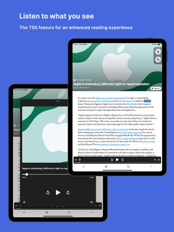 Read Savant - Smart Reader iPad screenshot 3 - Productivity app
