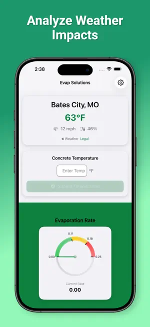Evap Solutions screenshot 1