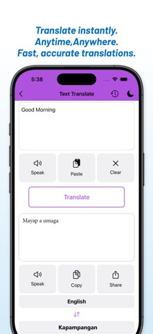 English - Kapampangan Trans screenshot