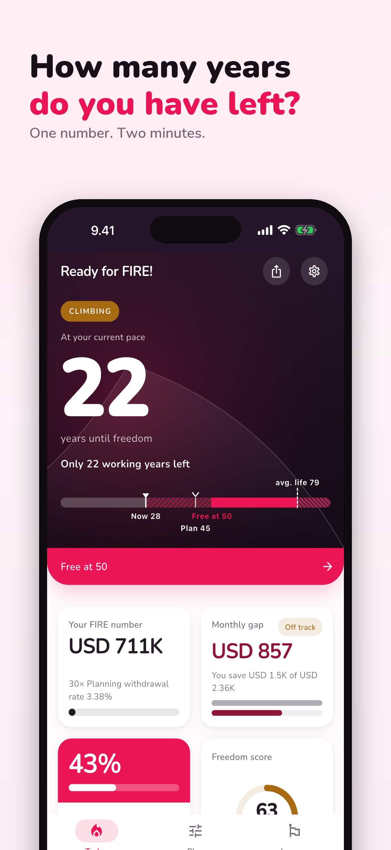 Screenshot 1 of Ready for FIRE!