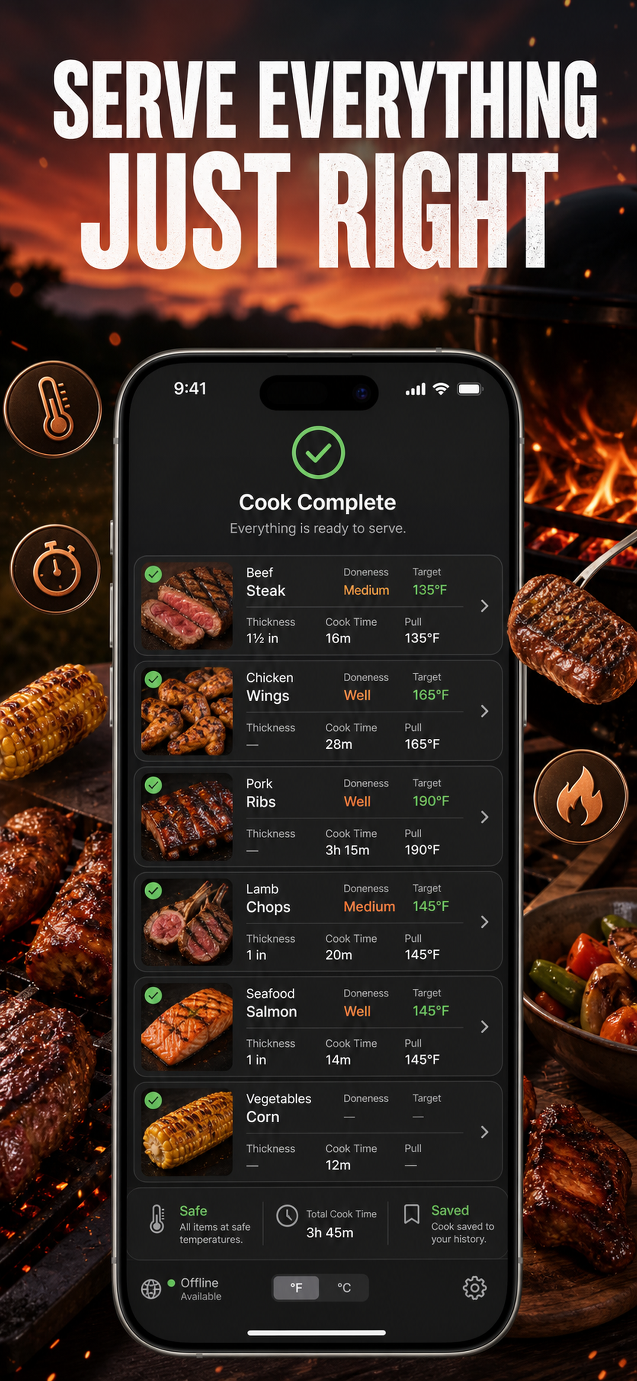 Grill Timer: BBQ Meat Temp screenshot 10