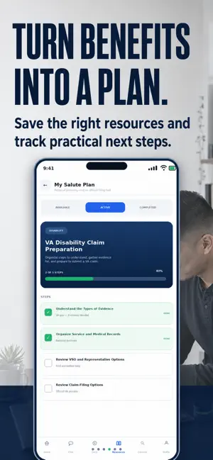 Salute: Military Network screenshot 4