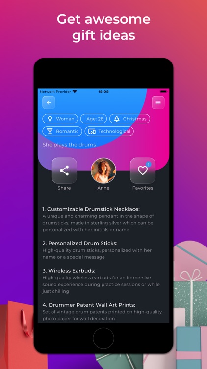 Gift Ideas: Giftadvisor AI app