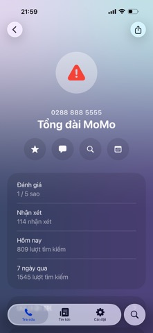 Trang Trắng - Chống lừa đảo screenshot