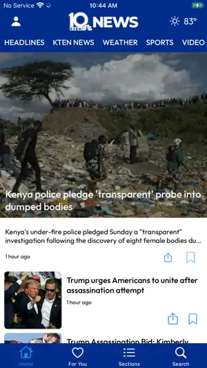 KTEN News screenshot 2